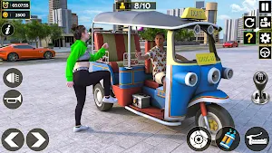 Us Tuk Tuk Auto Rickshaw Games Screenshot 0