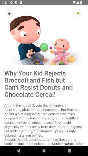 Kids eat safe Screenshot 2