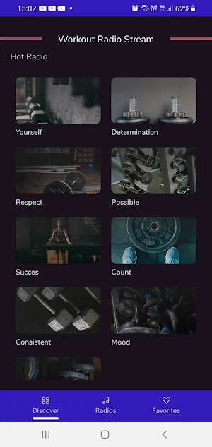Workout Radio Screenshot 1
