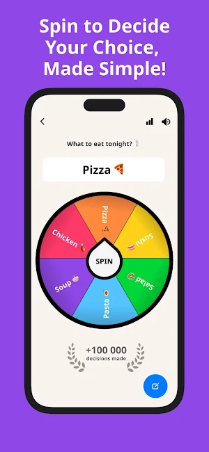 Spin roulette Wheel of Choices Screenshot 0