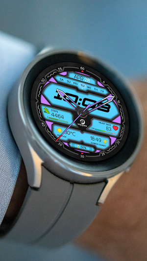 Hybrid Reactor Watch Face Screenshot 3