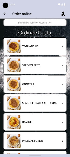 Pasta e Delivery Screenshot 1