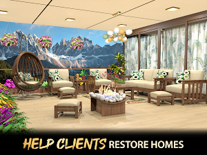 My Home Design Luxury: House Makeover & Words Game Screenshot 3