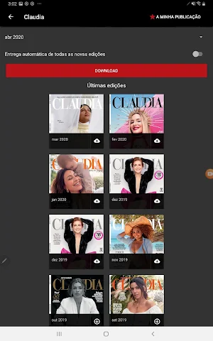 Revista CLAUDIA Screenshot 1