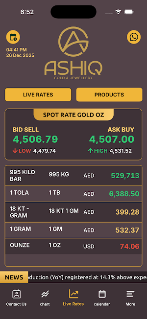 Ashiq Gold Screenshot 1