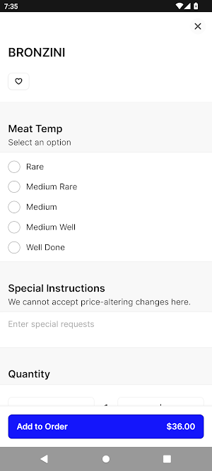 Blue Salt Restaurant Screenshot 2