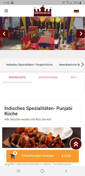 Sarvan Havali Wiesloch Screenshot 3