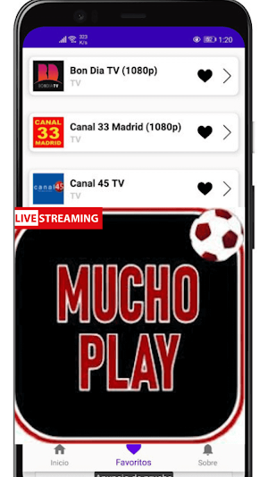 Mucho Play | Fútbol Screenshot 3