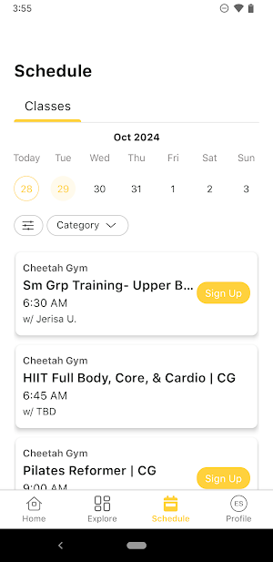 Cheetah Gym Chicago Screenshot 2