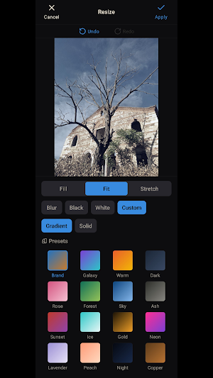 Quality Visual - Photo Editor Screenshot 1