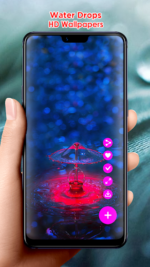 Water Drops HD Wallpapers Screenshot 2