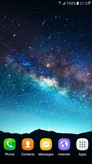Night Star Live Wallpaper Screenshot 0