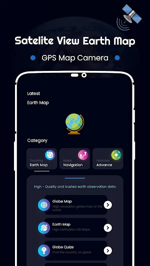 Live Satellite View- Earth Map Screenshot 0