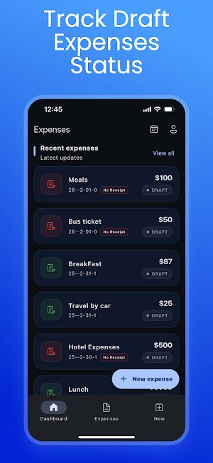 Expenses Screenshot 3