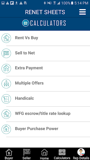 WFG Net Sheets Screenshot 2