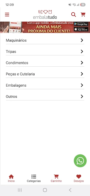 loja embalatudo mobile Screenshot 3