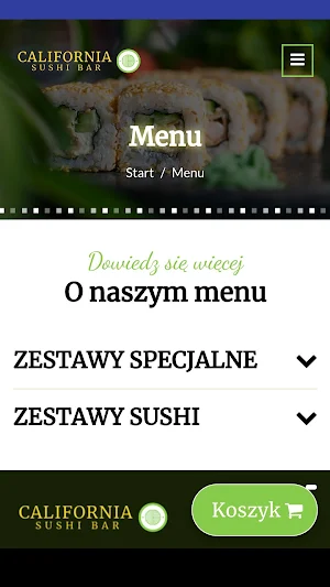 California Sushi Bar Screenshot 2