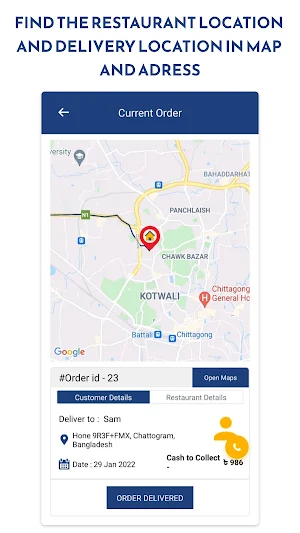 Foodi Rider - Food Delivery Screenshot 2