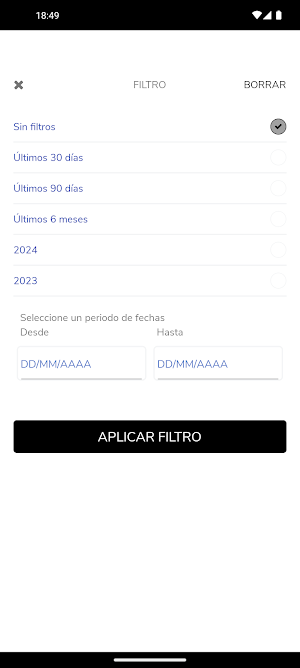 Cliente Oncisa Promociones Screenshot 3