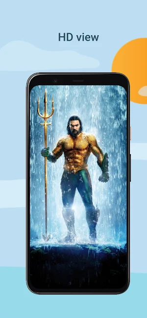 Superhero Aquaman Wallpaper HD Screenshot 3