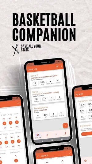 Basketball Companion Stats Screenshot 0