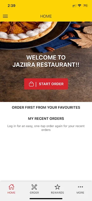 Jaziira Restaurant Screenshot 1
