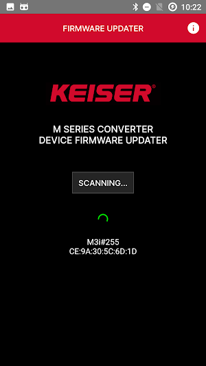 Keiser M Series Converter Updater Screenshot 0