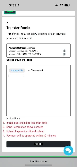 ExchBetpro Screenshot 2