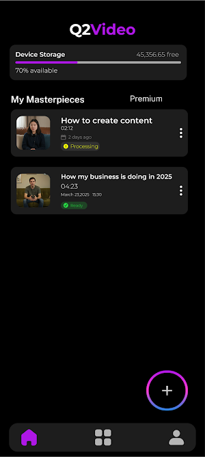 Q2Video: Create. Share. Win. Screenshot 0
