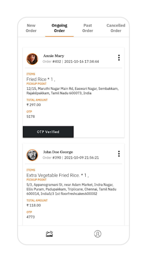 UVFOODIE Restaurant Partner Screenshot 3