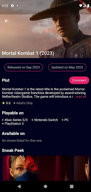 GameBuzz Screenshot 1