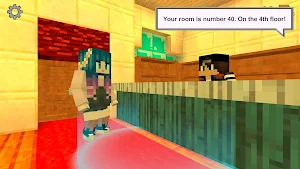 Scary murder in hotel craft Screenshot 2