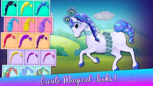 Unicorn Dress Up: Makeup Games Screenshot 0