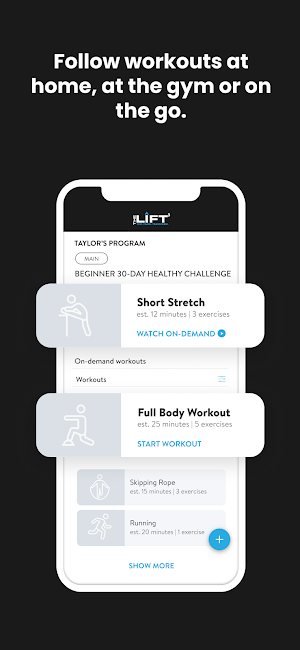 The Lift App Screenshot 2