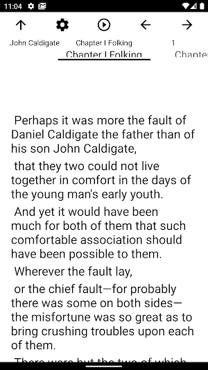 Book, John Caldigate Screenshot 1