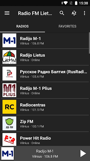 Radio FM Lietuva (Lithuania) Screenshot 3