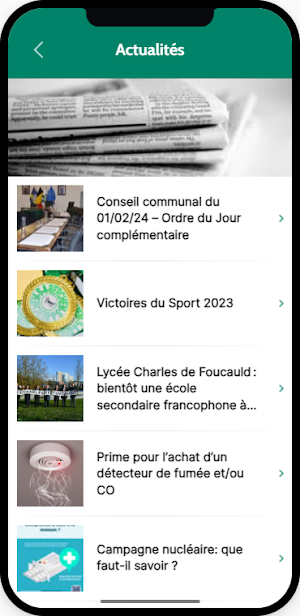 Berchem Mobile Screenshot 3