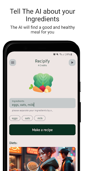 Recipify: make recipes with AI Screenshot 3