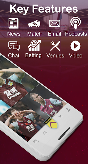 Burnley FC Fanzine Screenshot 1