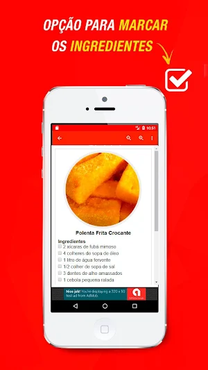 Receitas de Polenta Screenshot 1