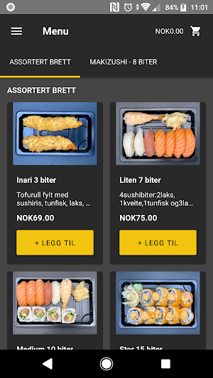 Shiki Sushi bar Screenshot 1