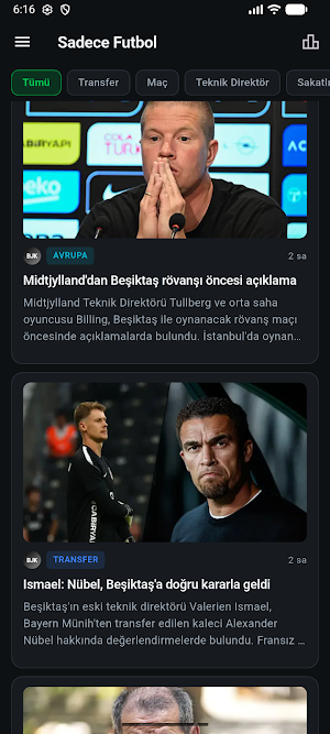 Sadece Futbol: Süper Lig Screenshot 1