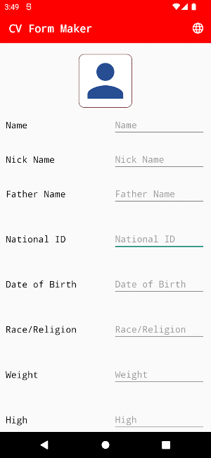 CV Maker Screenshot 2