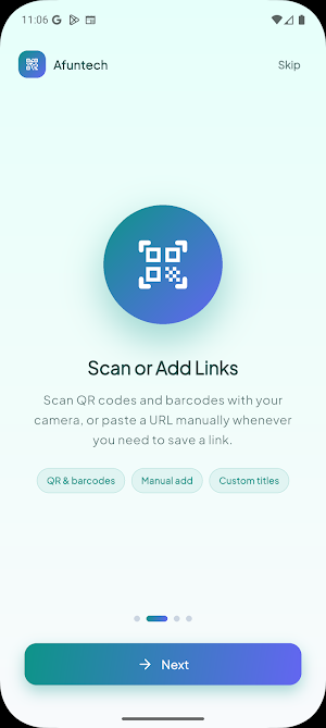 Afuntech QR Scan Screenshot 3