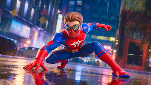Super Rope Hero Battle 3D Screenshot 0