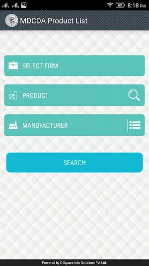 MDCDA ProductList Screenshot 2