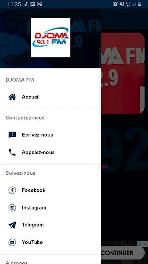 DJOMA FM Screenshot 2