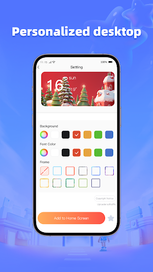 fancy widget Screenshot 1