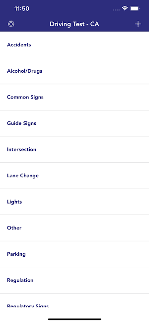 California DMV Test: Practice Screenshot 0