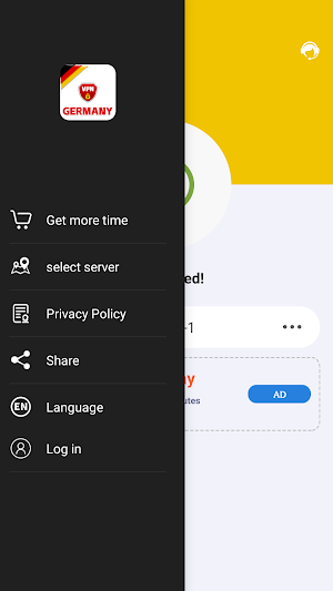 VPN Germany - DE VPN Proxy Screenshot 3